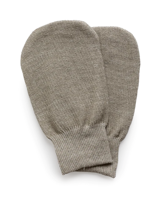Handschuhe aus Leinen für Hamam