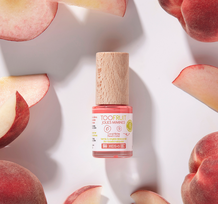 TOOFRUITS Nagellack Pfirsich