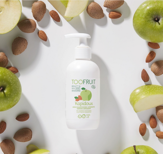 TOOFRUITS Beruhigendes Shampoo Apfel-Mandel