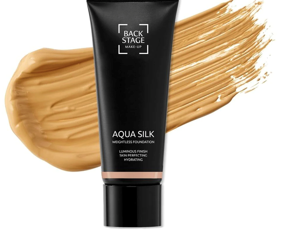 Backstage Aqua Silk Weightless Foundation 5W - Cookie