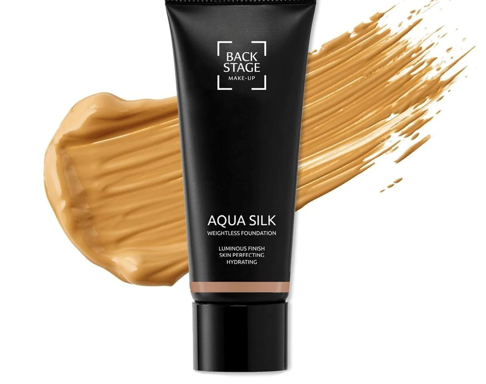 Backstage Aqua Silk Weightless Foundation 6W - Olive Bread