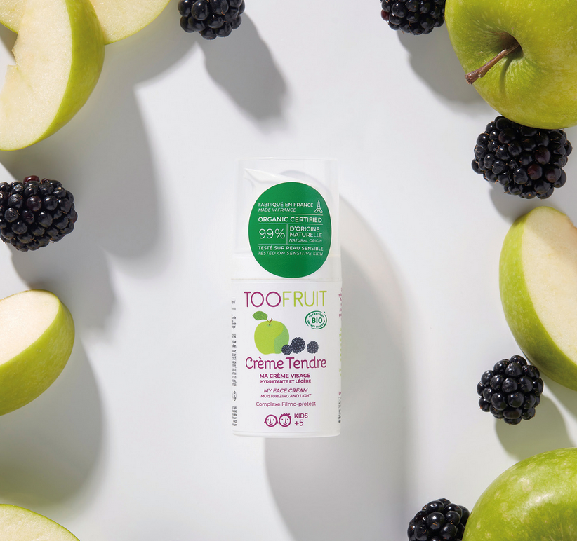 TOOFRUITS Feuchtigkeitscreme Apfel - Brombeere