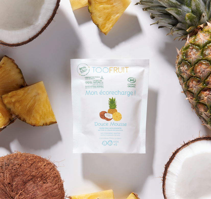 TOOFRUITS Reinigungsschaum Ananas-Kokosnuss (Refill)