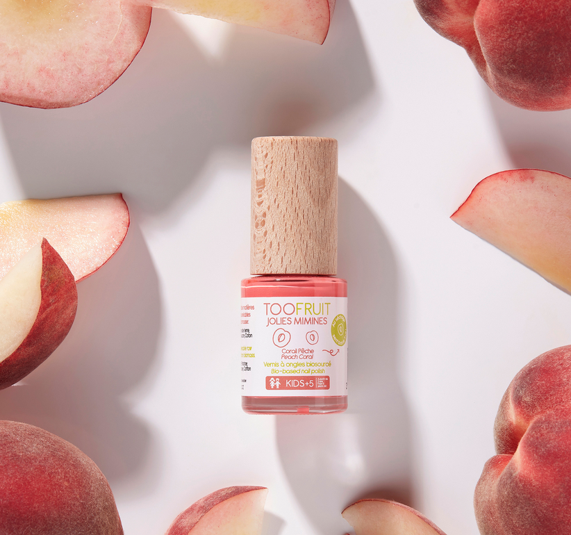 TOOFRUITS Nagellack Pfirsich